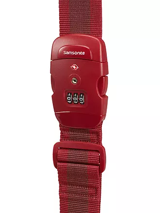 SAMSONITE | Kofferband Red | 
